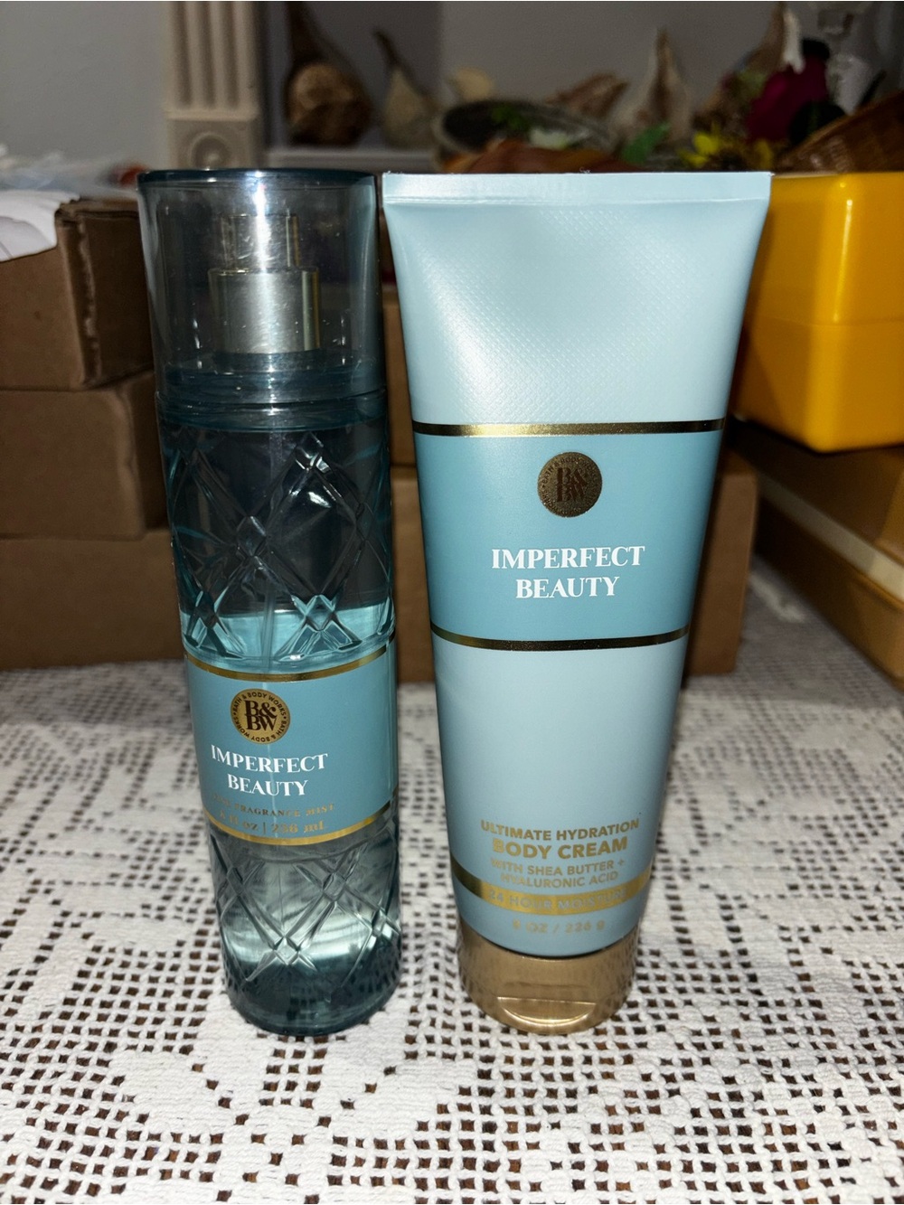 (2026) Imperfect Beauty Hydrating Body Cream & Fragrance Duo - Light Aqua
